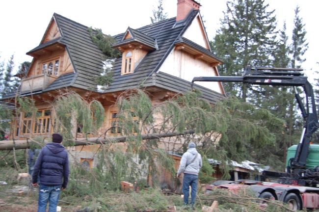 Zakopane po halnym