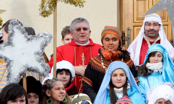 Kolędnicy misyjni z Woli Rzędzińskiej