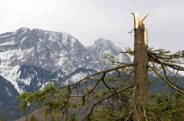 Halny powrócił w Tatry