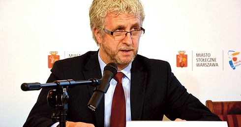  Zastępca prezydent Warszawy Jacek Wojciechowicz omówił samorządowe inwestycje w służbę zdrowia