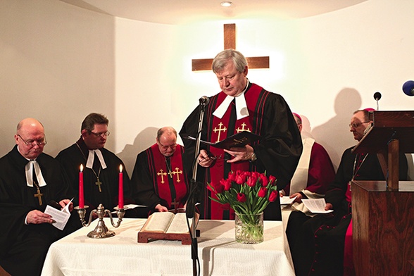  Zwyczajem warszawskiego tygodnia jest gościnna wymiana kaznodziei podczas spotkań ekumenicznych
