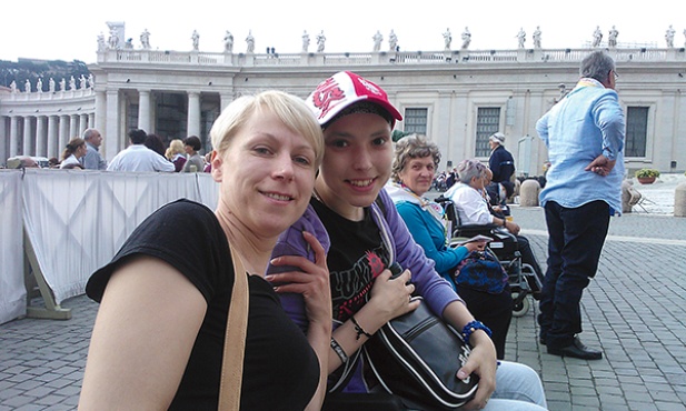  Marzeniem Ady był wyjazd do Rzymu i spotkanie z papieżem