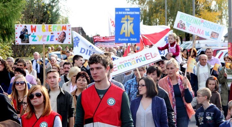 Marsz dla Życia w Bochni