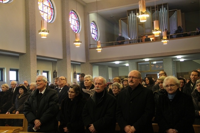 Parafia w Katowicach-Brynowie pożegnała Wojciecha Kilara