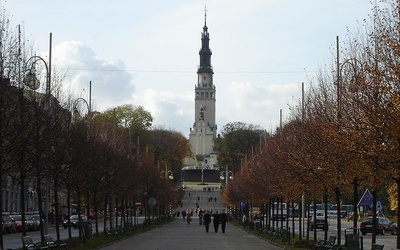 Kibice pielgrzymują na Jasną Górę