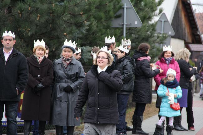 Pochód trzech króli w Zgłobicach