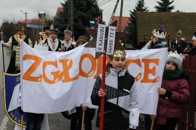 Pochód trzech króli w Zgłobicach