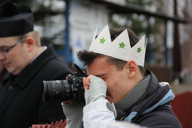 Pochód trzech króli w Zgłobicach