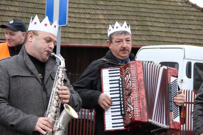 Pochód trzech króli w Zgłobicach