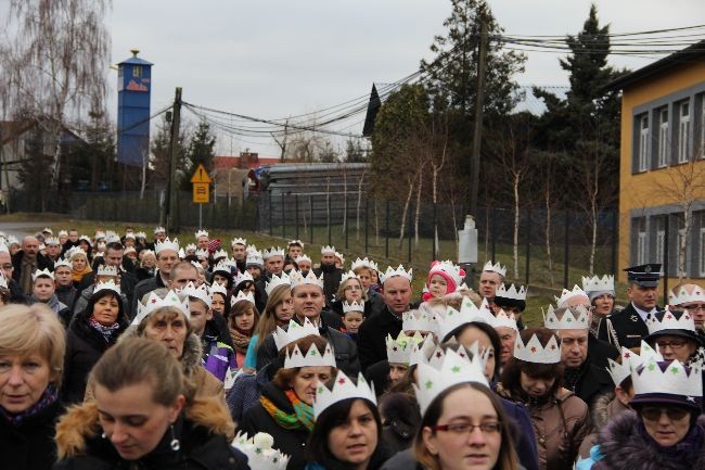 Pochód trzech króli w Zgłobicach
