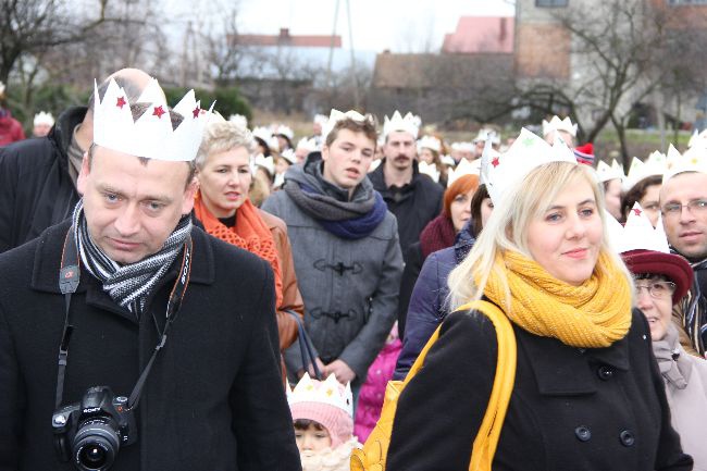 Pochód trzech króli w Zgłobicach