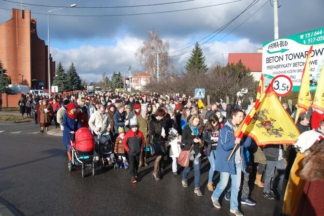 Orszak Trzech Króli w Sandomierzu 