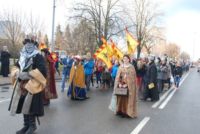 Orszak Trzech Króli w Sandomierzu 