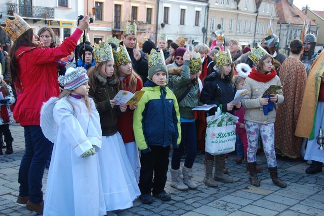 Orszak Trzech Króli w Sandomierzu 