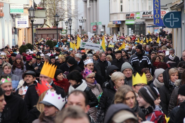 Orszak Trzech Króli w Zielonej Górze