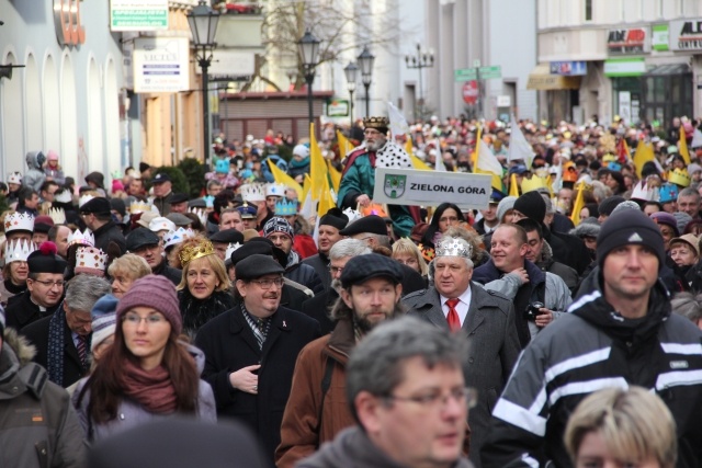 Orszak Trzech Króli w Zielonej Górze