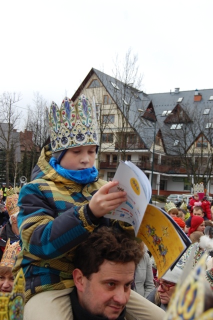 Orszak Trzech Króli w Zakopanem 2014 r.