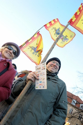 Orszak w Świdnicy - start