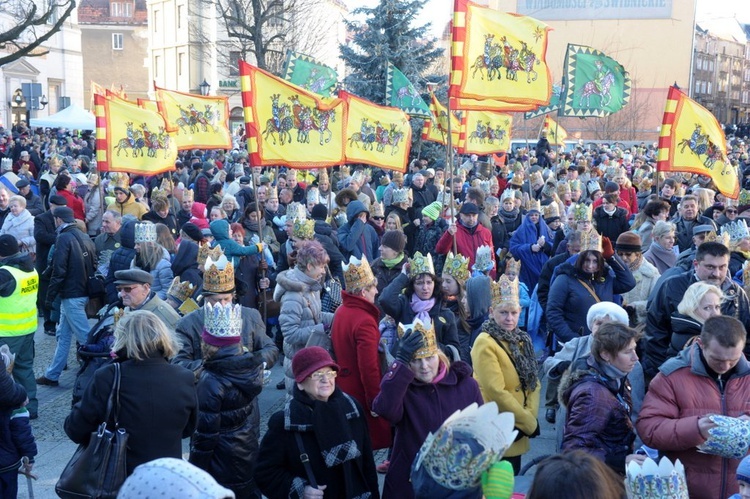 Orszak w Świdnicy - start