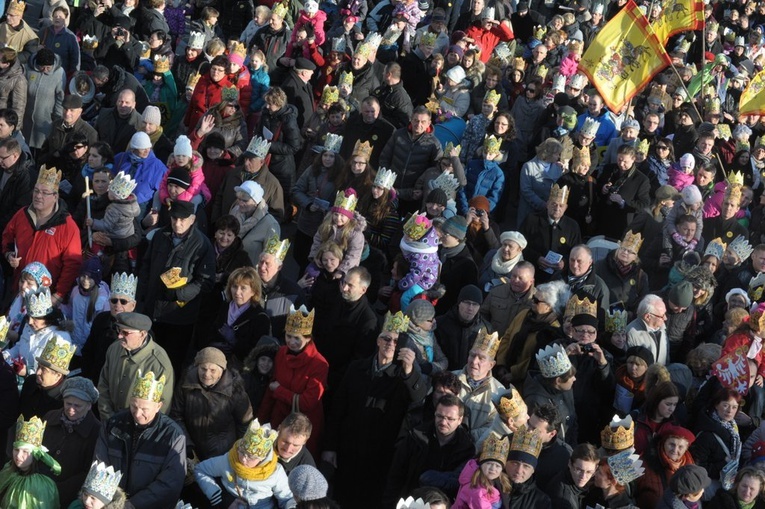 Orszak w Świdnicy - świta pierwsza