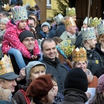 Orszak w Świdnicy - hołd na Rynku