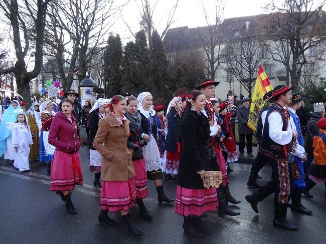 Orszak Trzech Króli w Wieliczce 2014 r. 