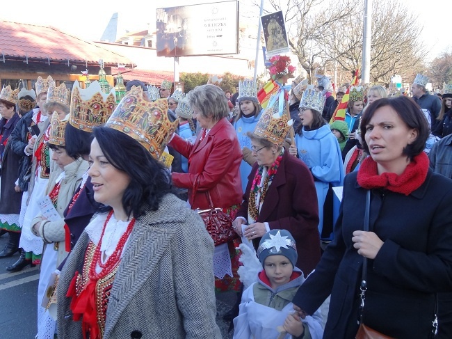 Orszak Trzech Króli w Wieliczce 2014 r. 