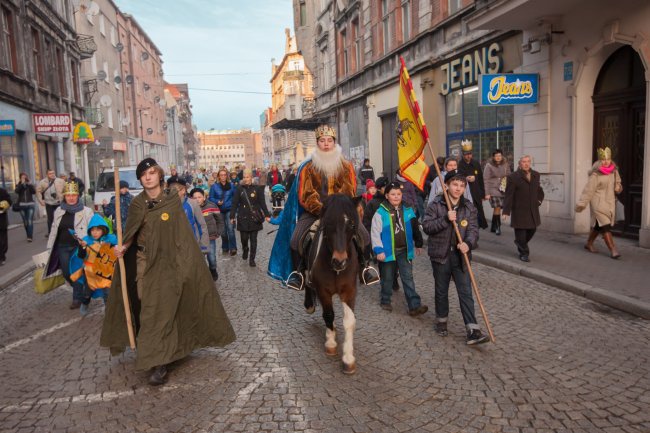 Orszak Trzech Króli w Bytomiu