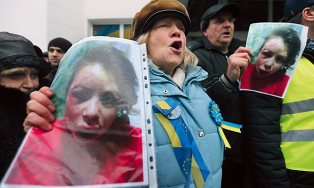 Tatiana Czornowoł została brutalnie pobita na Ukrainie 