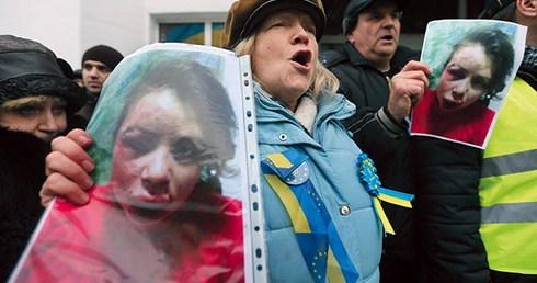 Tatiana Czornowoł została brutalnie pobita na Ukrainie 
