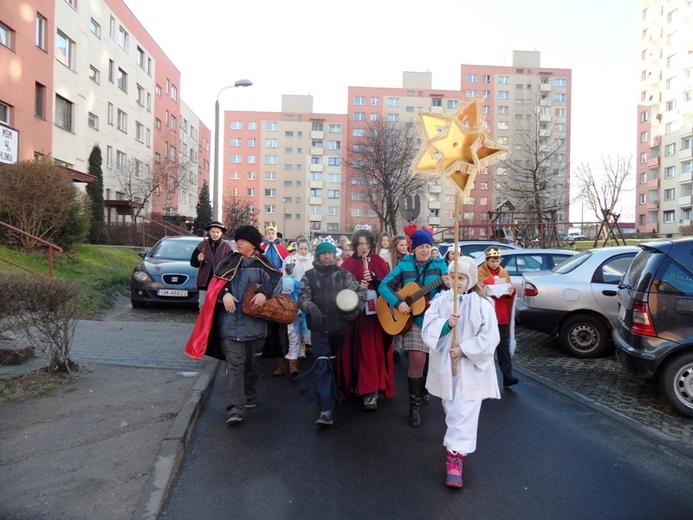 Orszak kolędników w Brzęczkowicach