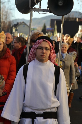 Orszak Trzech Króli w Myślenicach 2014 r.