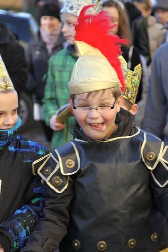 Orszak Trzech Króli w Myślenicach 2014 r.