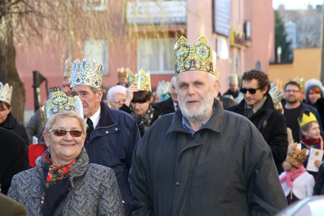 Orszak Trzech Króli w Myślenicach 2014 r.