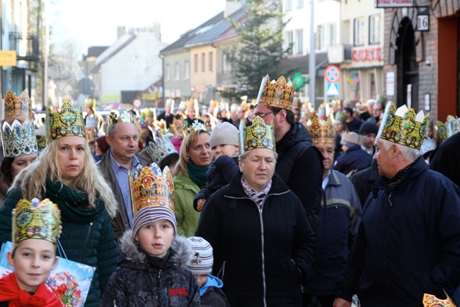 Orszak Trzech Króli w Myślenicach 2014 r.