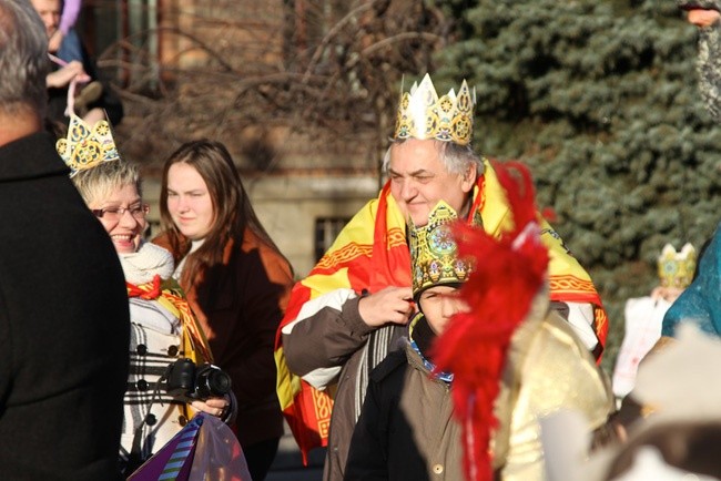 Orszak Trzech Króli w Myślenicach 2014 r.