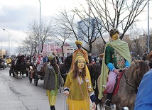  Stalowa Wola. Dzięki młodzieży orszak był wyjątkowo kolorowy