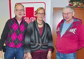  Truus Nieuwenhuis i jej współpracownicy, Appie Wassing i Joop van Schooten