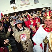  Jak wcześniej apelował  bp Piotr Libera, płocczanie pokazali,  że „chrześcijanie potrafią się cieszyć  i wspaniale bawić” 