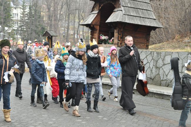 Królewski orszak w Szczawnicy