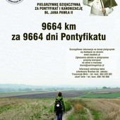 9664 km pielgrzymki Drogą św. Jakuba w podziękowaniu za 9664 dni pontyfikatu bł. Jana Pawła II - zgłoszenia do 31 stycznia 