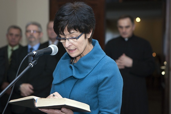 Biskup z samorządowcami