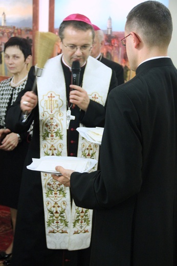 Spotkanie przedstawicieli uczelni wyższych z bp Stefanem Regmuntem