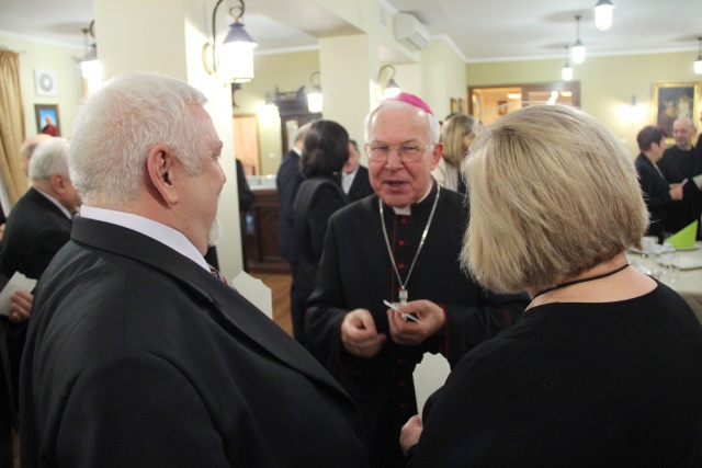 Spotkanie przedstawicieli uczelni wyższych z bp Stefanem Regmuntem