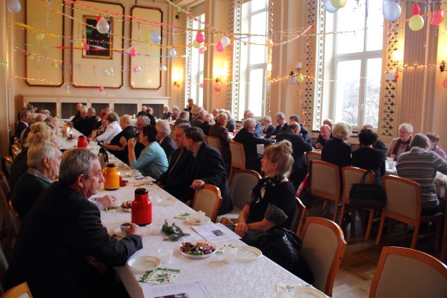 Spotkanie opłatkowe emerytów i rencistów NSZZ "Solidarność" 