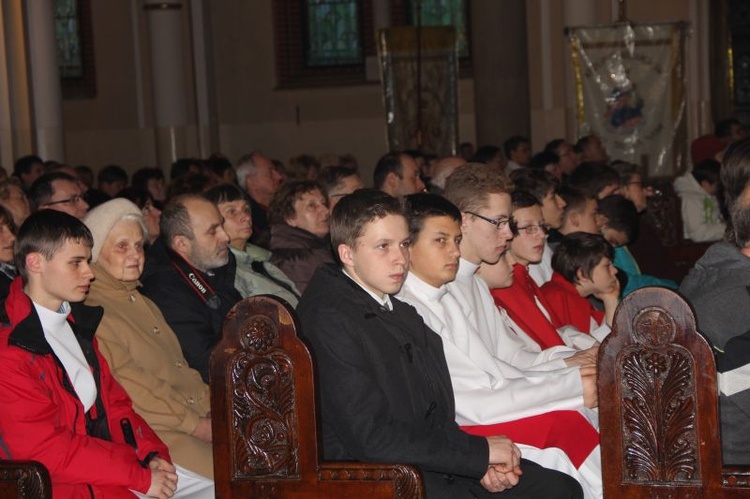 Kolędowanie ministrantów w Panewnikach