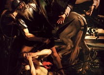 Michelangelo Merisi da Caravaggio „Nawrócenie św. Pawła” olej na desce, ok. 1600, Muzeum Odescalchi Balbi, Rzym