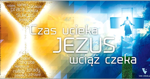 Ten plakat będzie można oglądać przy parafiach, które już w styczniu będą miały własne billboardy 