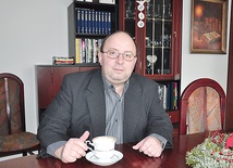 Ks. Ryszard Pieron, proboszcz parafii ewangelicko-augsburskiej w Lasowicach Wielkich