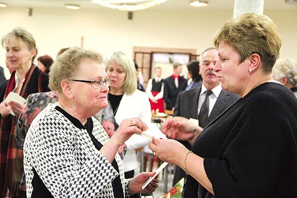  Była też okazja do złożenia sobie życzeń